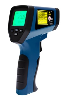 Thermomètre à infrarouge de - 50 à env. 750 degr. C ±2 degr. C TECWERK