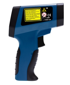 Thermomètre à infrarouge de - 50 à env. 750 degr. C ±2 degr. C TECWERK
