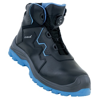 Sicherheitsstiefel ALEX MID BLUE TWIST Gr.41 schw./blau S3S ESD EN ISO20345Leder