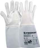 6 Paar Promat Leder Schweißerhandschuhe Kat.III Mühlheim II Super Gr.11 L.350mm