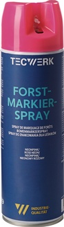 Forestry marking spray neon pink 500 ml spray can TECWERK