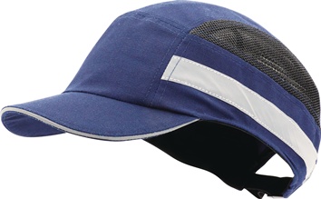 Anstoßkappe Daylight Base-Cap II 52-65cm blau Schirml.5cm EN 812:2012 TECWERK