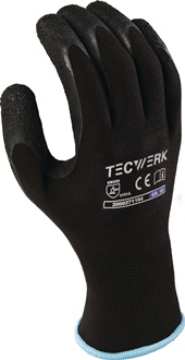 Handschuhe Finegrip Gr.12 schwarz EN 388 PSA II TECWERK