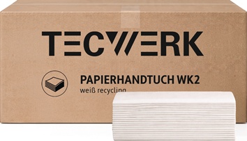 Handtuchpapier WK 2 2-lag.weiß L.ca.240 mmxB.ca.210mm 1 KT=3000 Bl.
