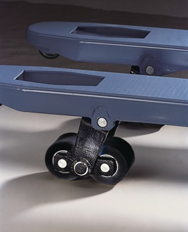 Gabelrolle PA Naben-L.63mm Rad-B.63mm D.80mm TECWERK