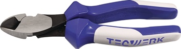 Coupeuse latér. diag. à forte démultipl. longueur 180 mm poli gaines multicompos