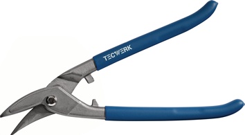 Nożyce do blachy dł. całk. 250 mm prawe stal maks. 1 mm stal szl. maks. 0,5 mm s