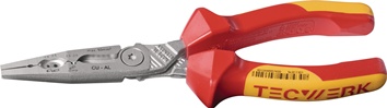 Multi-function pliers 6in1 length 180 mm multi-component handles TECWERK