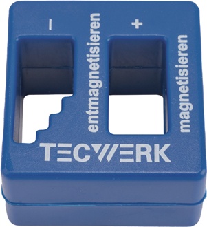 Appareil à magnétiser / à démagnétiser H48xl50xP28 mm boîtier plastique TECWERK