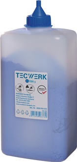 Kreda do sznurka traserskiego 1000 g niebieska butelka plastikowa TECWERK