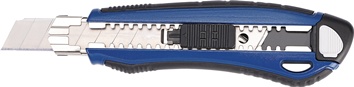Afbreekmes lemmetbreedte 18 mm lengte 166 mm aluminium TECWERK