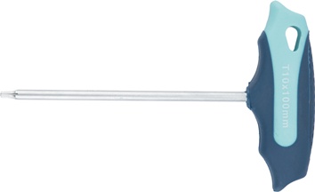 T-handle screwdriver T 20 x 100 mm 2-component handle TECWERK