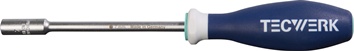 Zeskantdopsleutel SW 7 mm klinglengte 125 mm totale lengte 240 mm 3-componenteng