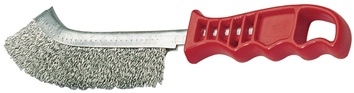 Szczotka druciana długość 265 mm 0,3 mm stal 1-rzędowa TECWERK