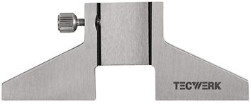 Semelle de mesure longueur de pont 75 mm adapté à pied à coulisse de poche PROMA