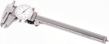 Klokschuifmaat DIN 862 150 mm 1 wijzeromwenteling 1 mm TECWERK