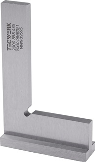 Winkel DIN 875/I Schenkel-L.100x70mm m.Anschlag TECWERK