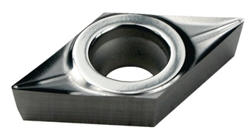 Plaquette réversible DCGT070204-AL N20 usinage aluminium TECWERK