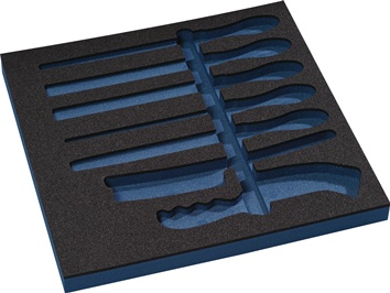 Module à outils insert vide module 2/3 2000 871 246, 7 pcs. TECWERK