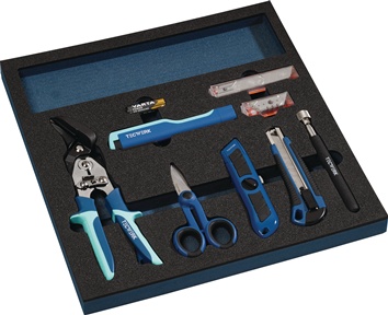 Werkzeugmodul 12-tlg.2/3-Modul Werkstattzubehör TECWERK