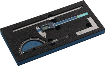Werkzeugmodul 4-tlg.1/3-Modul Messchiebersatz TECWERK