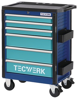 Gereedschapswagen PLUS 2.0 b760xT465xH1030mm 500 kg 6 schubladen zonder uitrusti