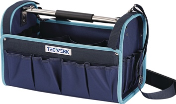 Trousse à outils l.400xP250xH200 mm nylon TECWERK