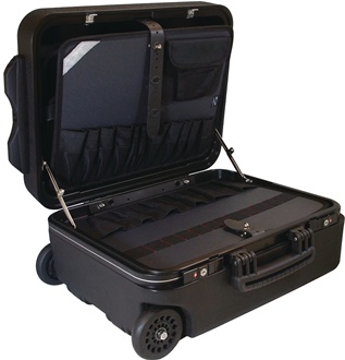 Valise rigide intérieur L453xP185xH345mm plastique HDPE 28,9 l TECWERK