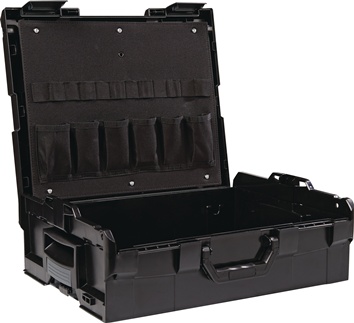 Mallette à outils L-BOXX® 136 intérieur-l378xP311xH107mm noir TECWERK