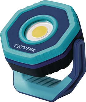 LED-accuhandlamp 3,7 V 2.600 mAh li-ion 7 W 100-800 lm laadtijd 4 h TECWERK