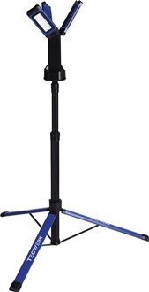 LED-Strahler Tripod Mini 7000 lm 2x 21700 Li-Ion 4000 mAh 7,3V IPX4 TECWERK