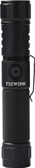 LED-zaklamp 100-1.000 lm Li-ion 180 m blauw/zwart TECWERK