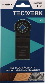 Tauchsägeblätter B.32mm Eintauch-T.42mm 1 St.Starlock TECWERK