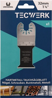 Tauchsägeblätter B.32mm Eintauch-T.46mm 1 St.Univ.TECWERK