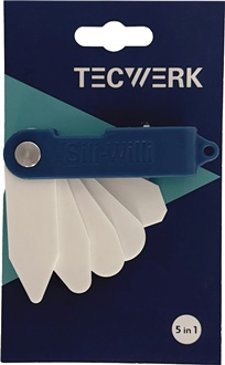 Szpachelka silikonowa 5 w 1 pasuje do wszystkich fug silikonowych tworzywo sztuc