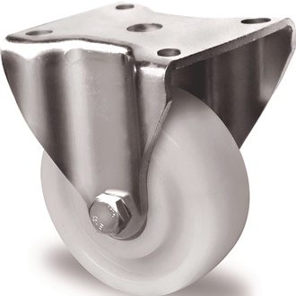 Roulette fixe de charge lourde D. de la roue 125 mm cap. charge 700 kg plastique