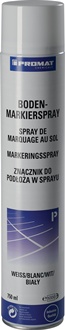 Bodemmarkeringsspray 750 ml wit spuitbus PROMAT CHEMICALS
