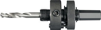 Aufnahmeschaft 6-KT 11,0mm m.Zentrierbohrer Lochsägen 32-152mm PROMAT