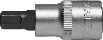 Steckschlüsseleinsatz 1/2 Zoll Innen-6-kant SW 9mm L.55mm PROMAT