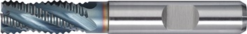 Schaftfräser DIN 844 Typ NR D.20mm Einsatz-L.52mm HSS-Co5 TiCN Weldon