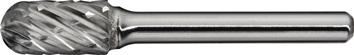 Forme cylindrique à bout arrondi