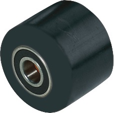 Roulette de fourche polyamide L. moyeu 63 mm l. roue 63 mm D. de la roue 80 mm p