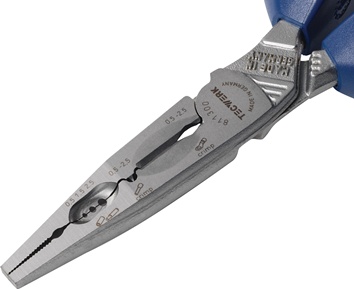 Multifunctionele tang 7in1 lengte 180 mm meercomponenten-mantels TECWERK