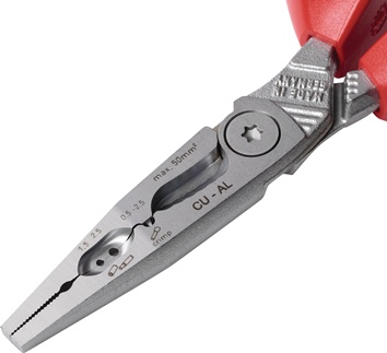 Pince multifonction 6in1 longueur 180 mm enveloppes multi-composants TECWERK