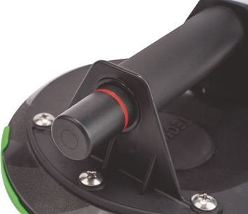 Ventouse de levage à pompe capacité de charge 120 kg D. tête 200 mm 1 tête plast