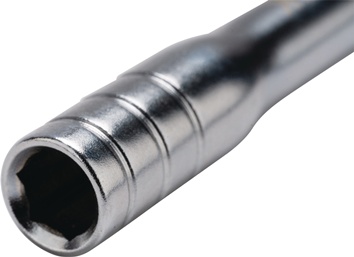 Bit-/hefboomomschakelratel 1/4 inch directe bitopname lengte 95 mm 72 tanden PRO