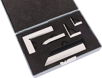 Jeu d'instruments de contrôle DIN 875/00 5 pcs. inoxydable TECWERK