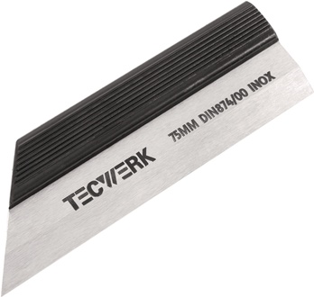 Straight-edge DIN 874/00 length 150 mm special steel cross-sect. 28 x 6 mm TW