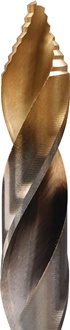 Twist drill set DIN 338 Typ N nominal dm 1–13x0.5 mm HSS TiN-coated head 25-part
