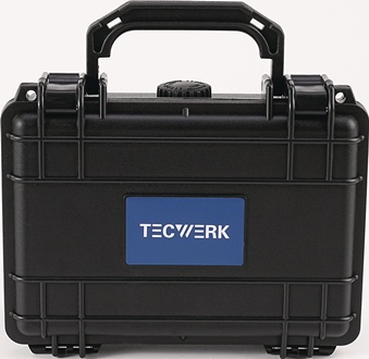 Valise de protection l.395xP320xH117 mm plastique TECWERK